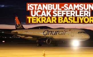Onur Air Samsun-İstanbul uçuş seferleri başlıyor