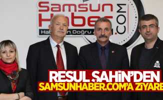 Resul Şahin’den Samsunhaber.com’a ziyaret