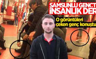 Türkiye'nin konuştuğu olayı çeken Samsunlu öğrenci anlattı