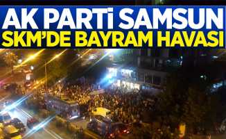 AK Parti Samsun SKM'de bayram havası
