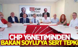 CHP Yönetiminden Bakan Soylu’ya sert sepki