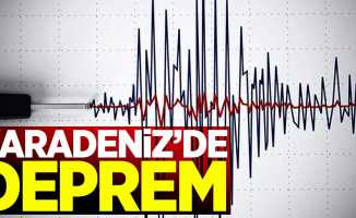 Karadeniz'de 2.2 şiddetinde deprem