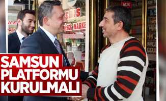 Murat Camadan: Samsun platformu kurulmalı