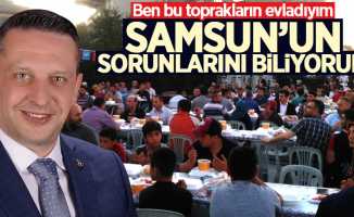 Murat Camadan: Samsun'un sorunlarına hakimiz