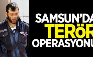 Samsun'da terör operasyonu: 8 gözaltı