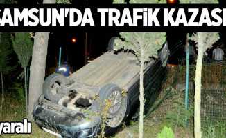 Samsun'da trafik kazası! 5 yaralı