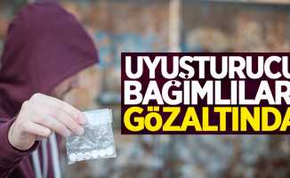 Samsun'da uyuşturucu bağımlısı 17 kişi yakalandı