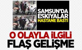 Samsun'daki şiddet olayı ile ilgili flaş gelişme