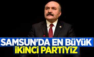 Usta: “Samsun’da en büyük 2.partiyiz”