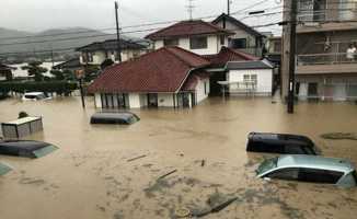 Japonya'da sel! Ölü sayısı artıyor