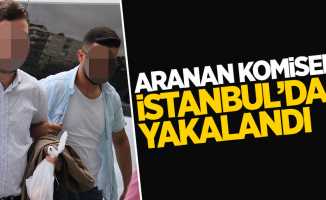 Samsun'da aranan komiser İstanbul'da yakalandı
