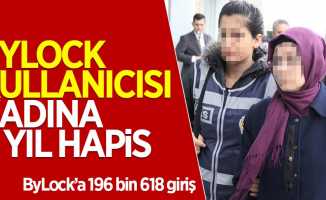 Samsun'da ByLock kullanıcısı kadına 9 yıl hapis