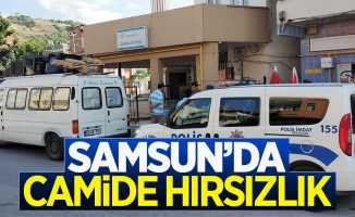 Samsun'da camide hırsızlık