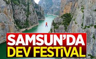 Samsun'da dev festival