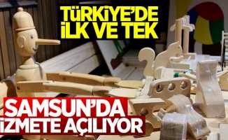 Samsun'da Ekolojik Ahşap Oyuncak Müzesi açılıyor
