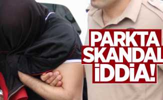 Samsun'da parkta skandal iddia