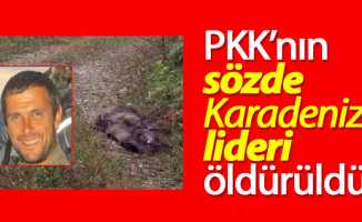 PKK’nın sözde Karadeniz lideri öldürüldü
