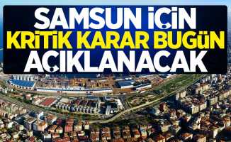 Samsun'da kentsel dönüşüm kararları bugün alınacak