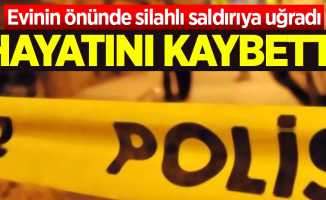 Samsun'da silahlı saldırıya uğrayan şahıs hayatını kaybetti
