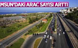Samsun'daki araç sayısı açıklandı