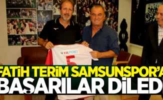 Fatih Terim Samsunspor'a başarılar diledi