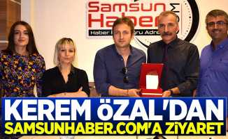 Kerem Özal’dan Samsunhaber.com’a ziyaret