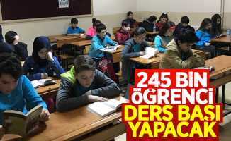 Samsun'da 245 bin 40 öğrenci ders başı yapacak