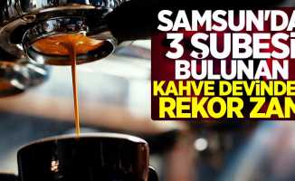 Samsun'da 3 şubesi bulunan kahve devinden rekor zam