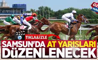 Samsun'da at yarışları düzenlenecek!