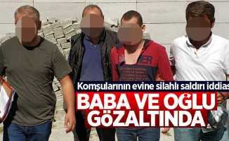 Samsun'da baba ve oğlu silahlı saldırıdan gözaltında