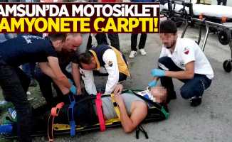 Samsun'da kaza! 1 yaralı