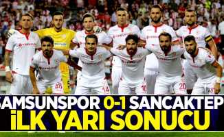 Samsunspor 0-1 Sancaktepe (İlk yarı sonucu)