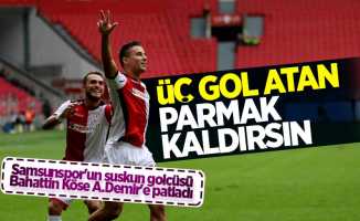 Samsunspor'un suskun golcüsü Bahattin Köse A.Demir'e patladı 