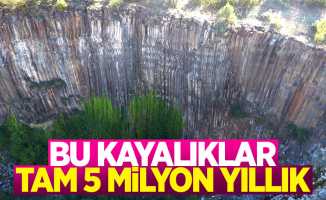Sinop'ta 5 milyon yıllık kayalar şaşırtıyor