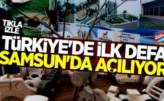Türkiye’de ilk defa Samsun’da ahşap organik oyuncak müzesi açılacak