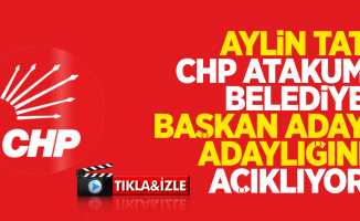 Aylin Tat CHP Atakum Belediye Başkan aday adaylığını açıkladı