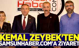 Kemal Zeybek’ten Samsunhaber.com’a ziyaret