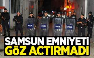 Samsun'da asayiş uygulaması: 3 gözaltı