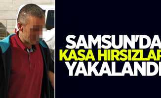 Samsun'da kasa hırsızları yakalandı
