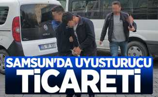 Samsun'da uyuşturucu ticareti: 1 gözaltı