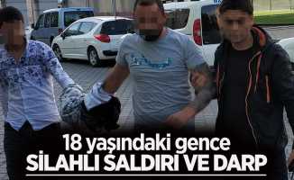 Samsun'da 18 yaşındaki gence silahlı saldırı ve darp