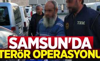 Samsun'da terör operasyonu: 1 Iraklı gözaltında