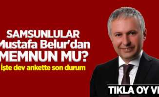 Samsunlular Mustafa Belur'dan memnun mu? İşte 4. hafta anket sonuçları