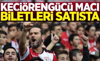 Samsunspor Keçiörengücü maçı biletleri satışa çıktı
