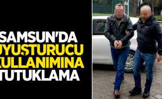 Samsun'da uyuşturucu kullanımına tutuklama