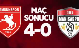 Samsunspor Manisaspor maç sonu