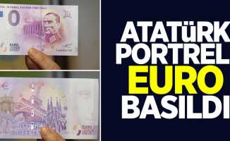 Atatürk portreli Euro basıldı