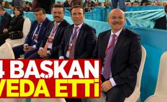 Samsun'da 4 Belediye Başkanı Veda Etti