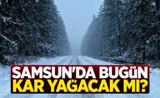 Samsun'da bugün kar yağacak mı? (17 Ocak Perşembe)