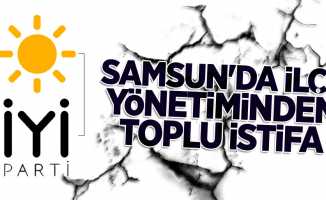 Samsun'da ilçe yönetiminden toplu istifa
